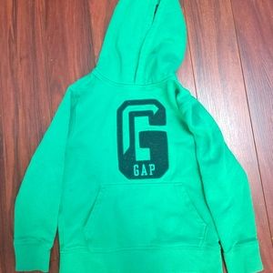 Boys Green Gap Hoodie